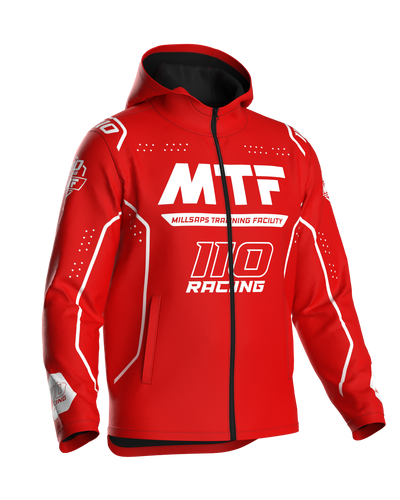 110 RACING x MTF COLLAB ELITE JACKET - RED