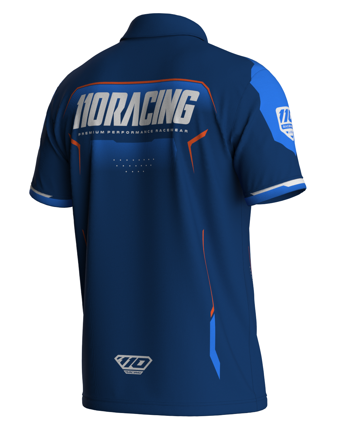 110 RACING // IRONCLAD PERFORMANCE POLO - COSMIC SURGE