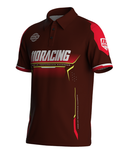 110 RACING // IRONCLAD PERFORMANCE POLO - SOLAR FLARE