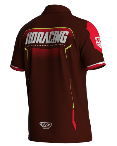 110 RACING // IRONCLAD PERFORMANCE POLO - SOLAR FLARE