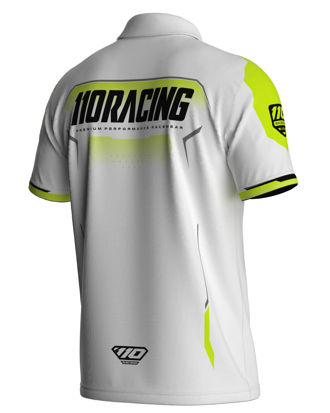 110 RACING // IRONCLAD PERFORMANCE POLO - PHOTON FLASH