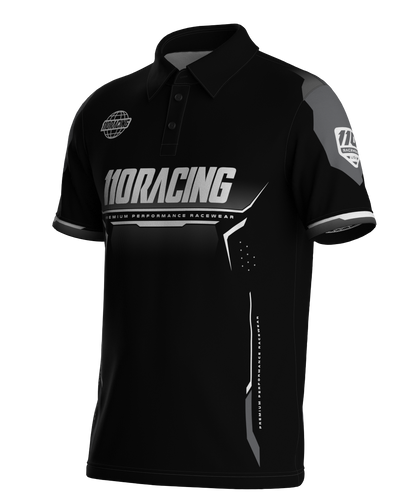 110 RACING // IRONCLAD PERFORMANCE POLO - DARK MATTER