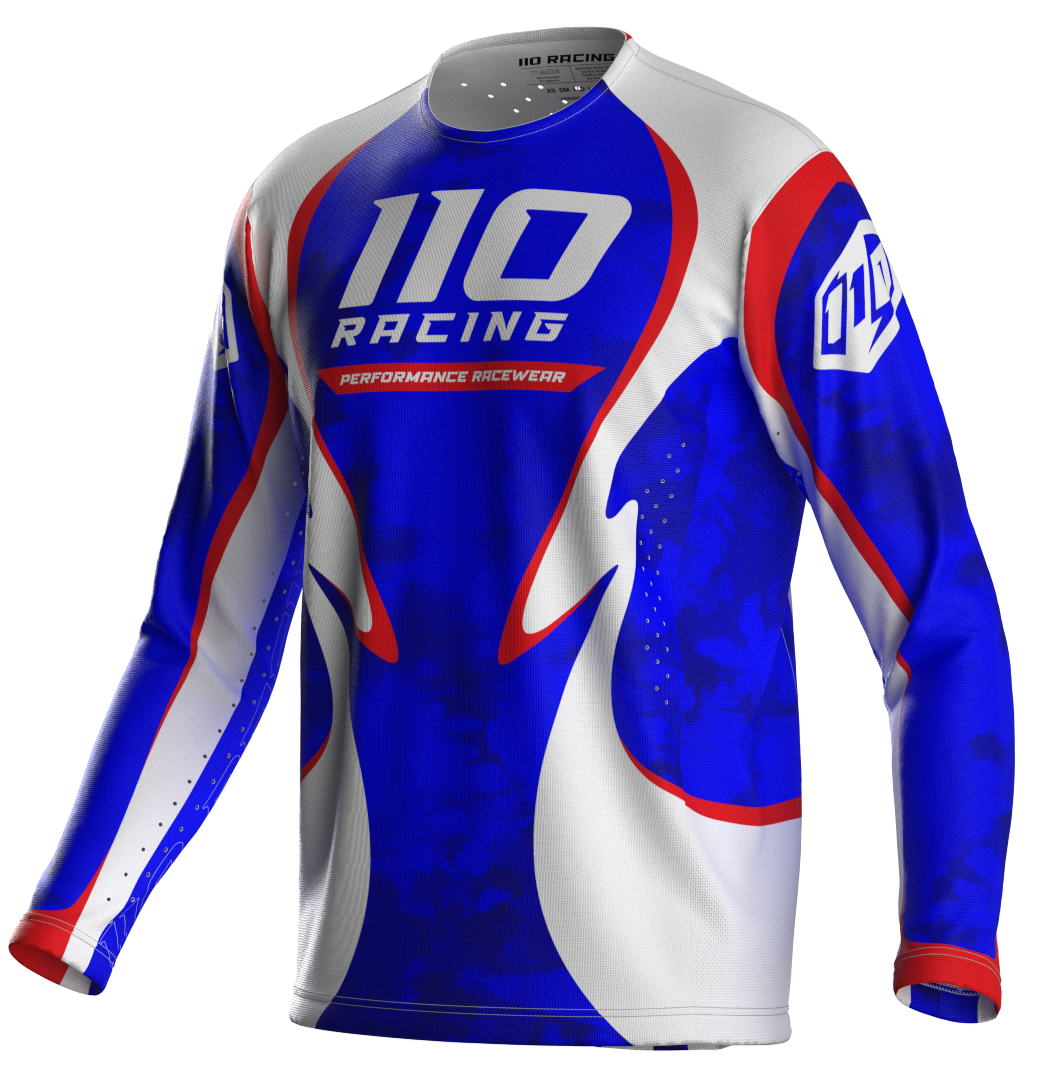 110 RACING // CUSTOM MADE TO ORDER ADULT JERSEY