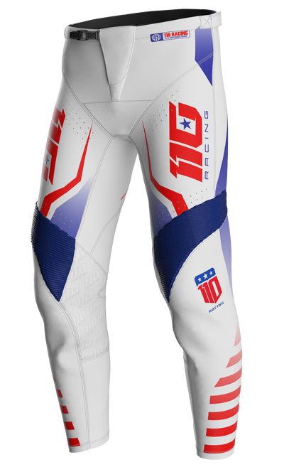 110 RACING // PR26 REDBUD FREEDOM YOUTH PANT - WHITE