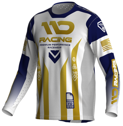110 RACING // SE24.5 RED BUD YOUTH JERSEY - GOLD