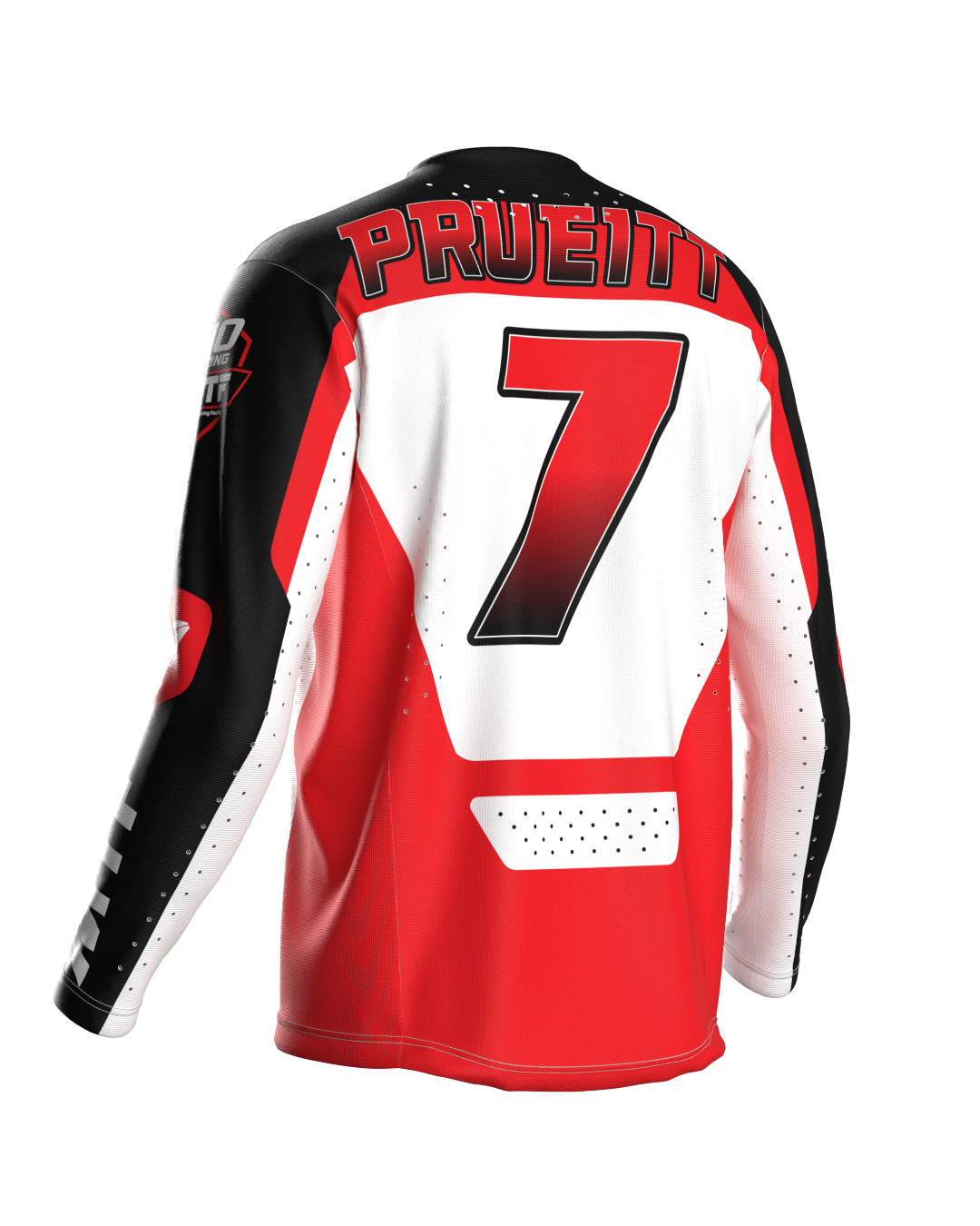 110 RACING x MTF COLLAB LE24 YOUTH JERSEY - RED/WHITE