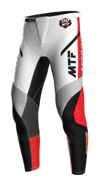 110 RACING x MTF COLLAB LE24 PANT - RED/WHITE