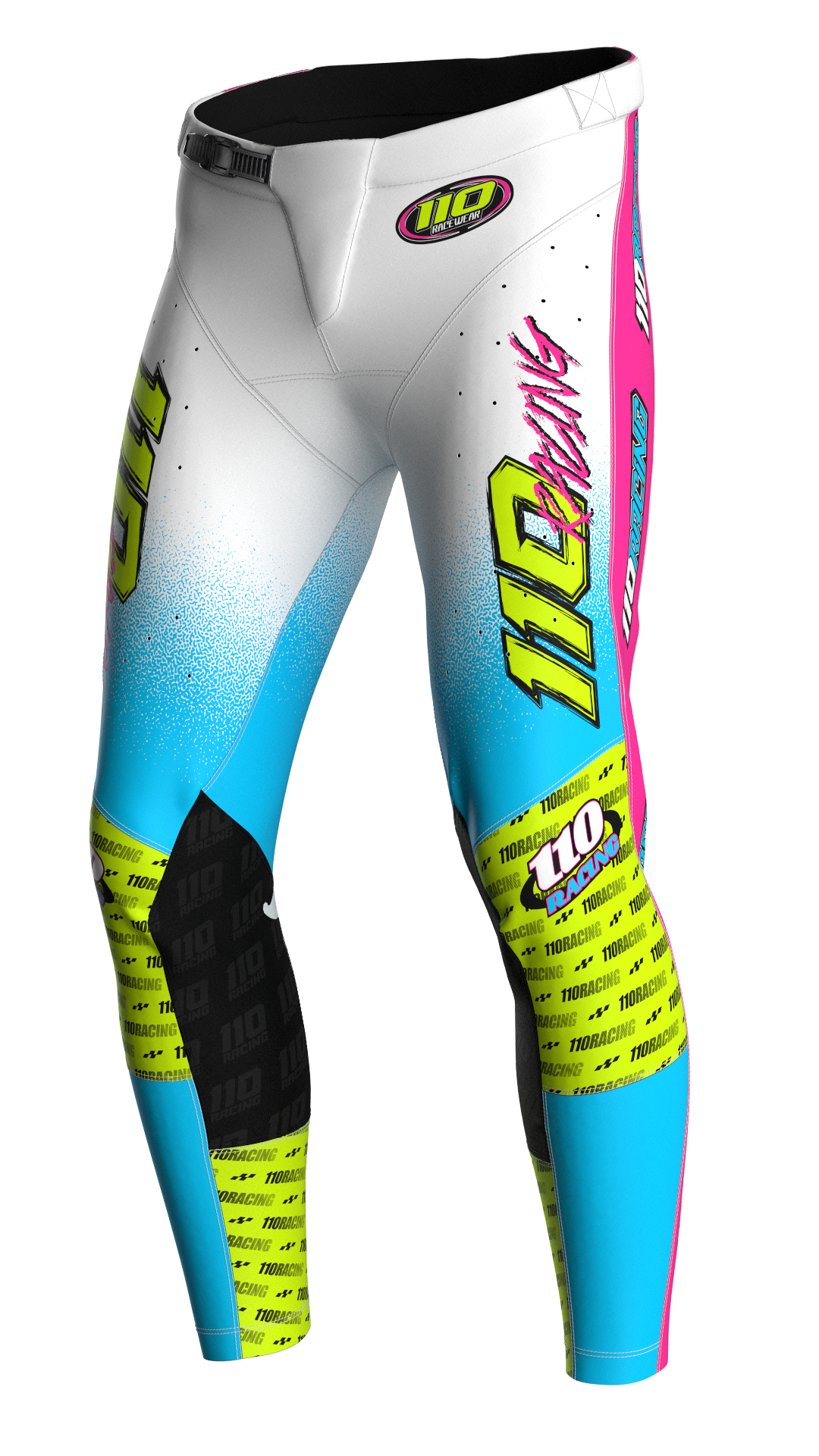 110 RACING // PHASE 199X YOUTH PANT – MIAMI STATIC – 110Racing