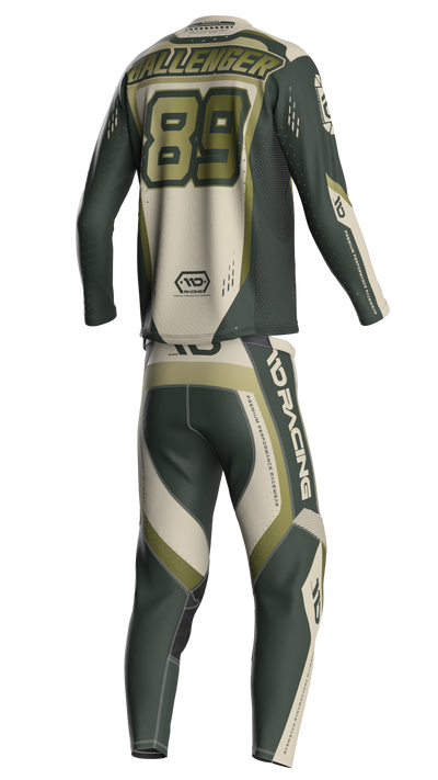 110 RACING // SE25 TENACITY JERSEY - OLIVE GREEN