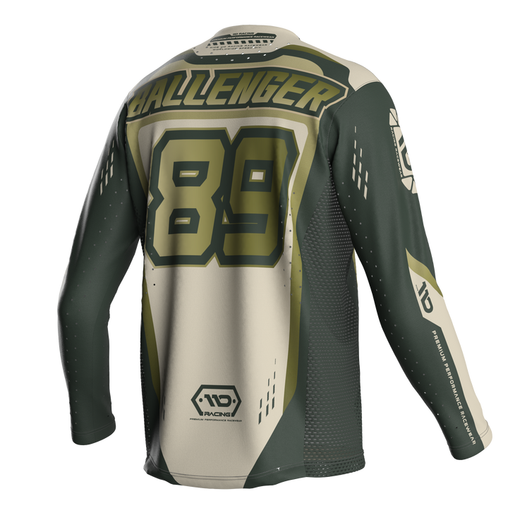 110 RACING // SE25 TENACITY JERSEY - OLIVE GREEN – 110Racing