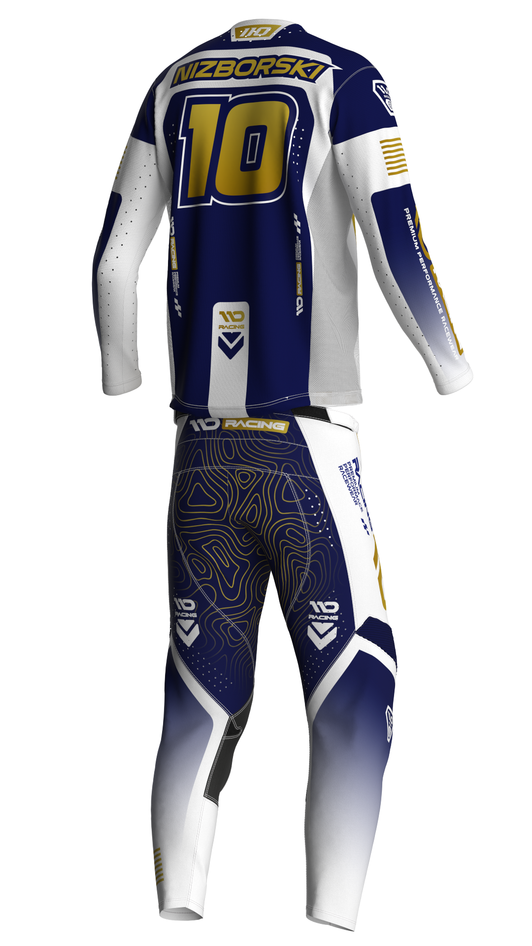 110 RACING // SE24.5 RED BUD PANT - GOLD