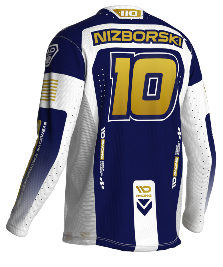 110 RACING // SE24.5 RED BUD YOUTH JERSEY - GOLD