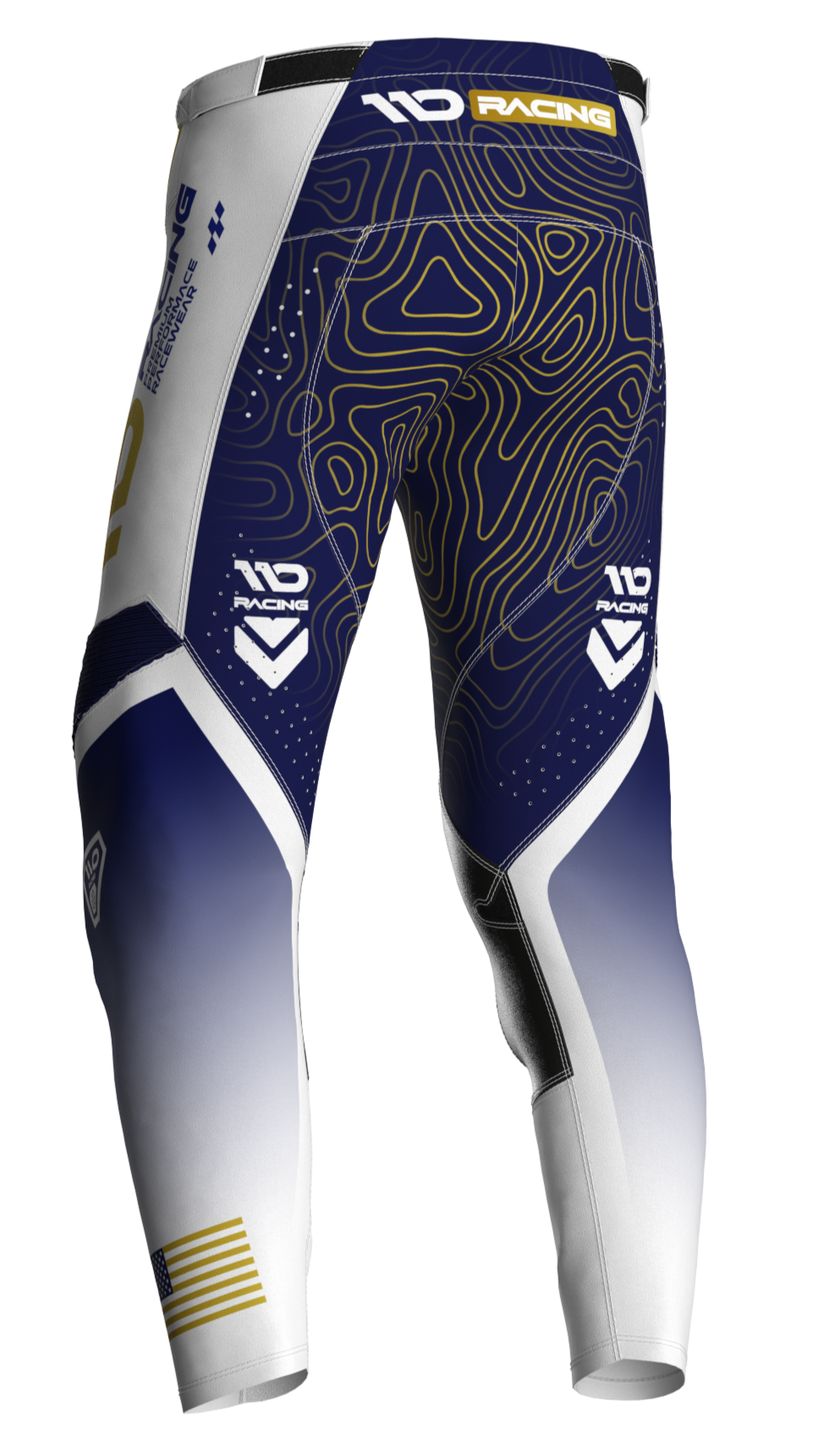 110 RACING // SE24.5 RED BUD PANT - GOLD