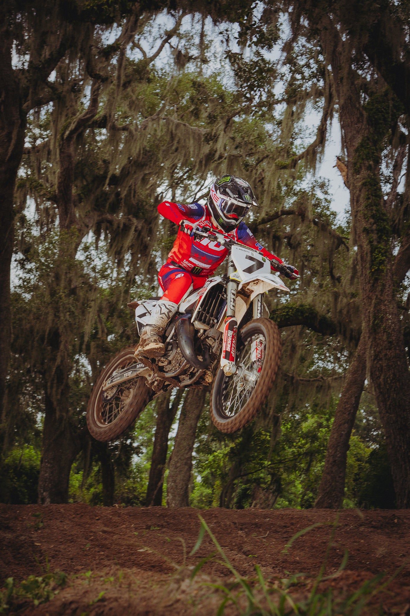 110 RACING // PR26 REDBUD FREEDOM YOUTH PANT - RED