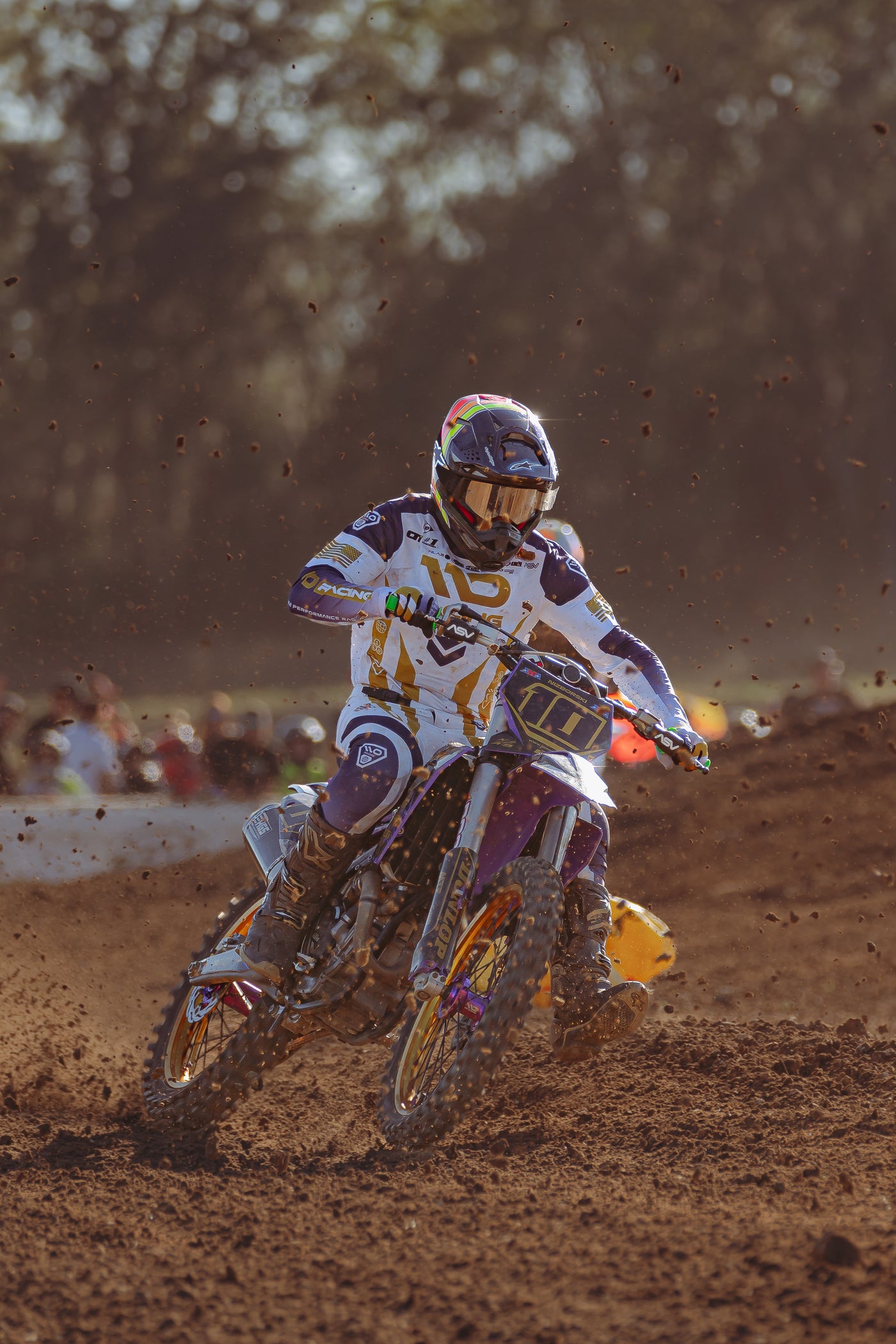 110 RACING // SE24.5 RED BUD PANT - GOLD