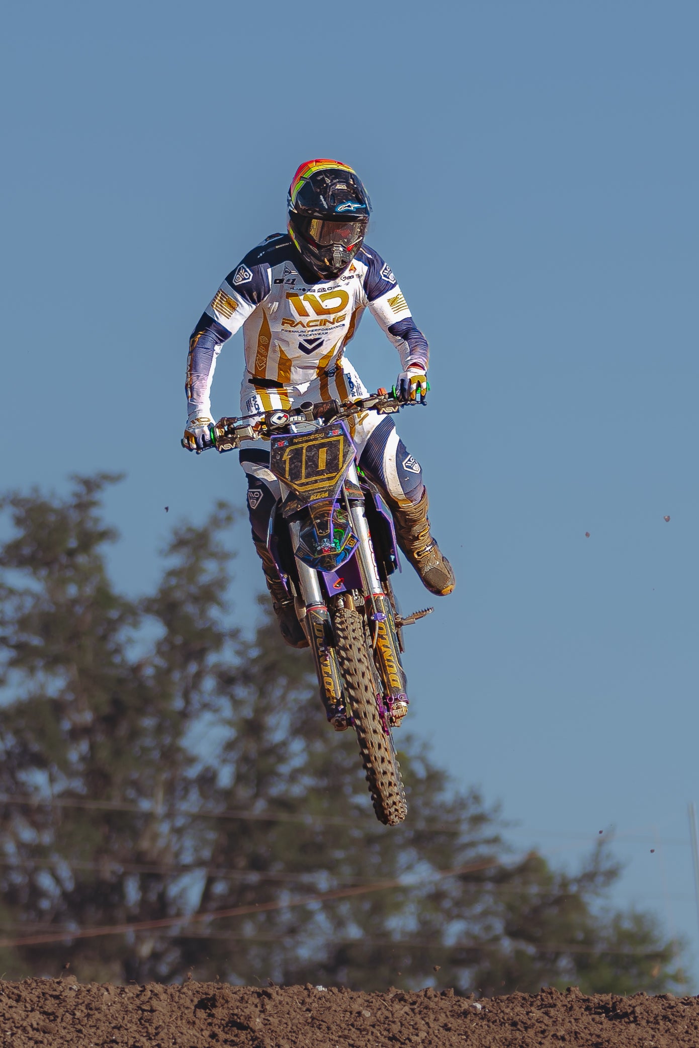 110 RACING // SE24.5 RED BUD PANT - GOLD