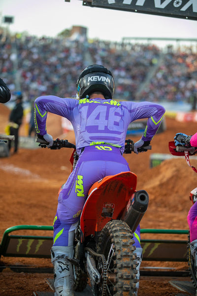 110 RACING // 2026 HYPERION YOUTH JERSEY - LILAC SURGE