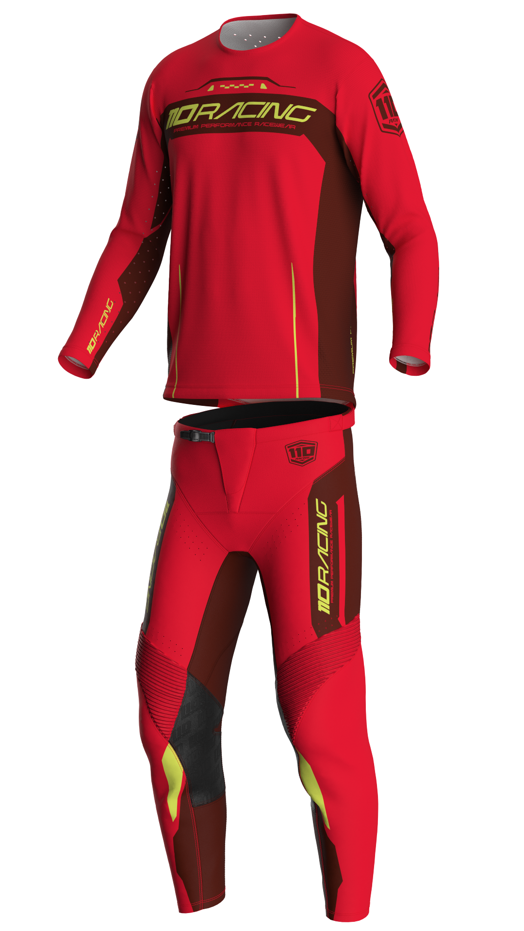 110 RACING // 2026 APEX YOUTH JERSEY — EMBERFALL