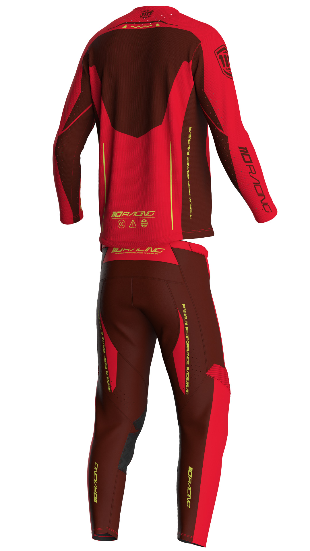 110 RACING // 2026 APEX YOUTH JERSEY — EMBERFALL