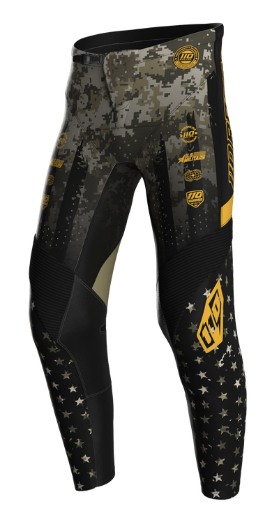 110 RACING // CUSTOM YOUTH MILITARY SX24 PANT - ARMY