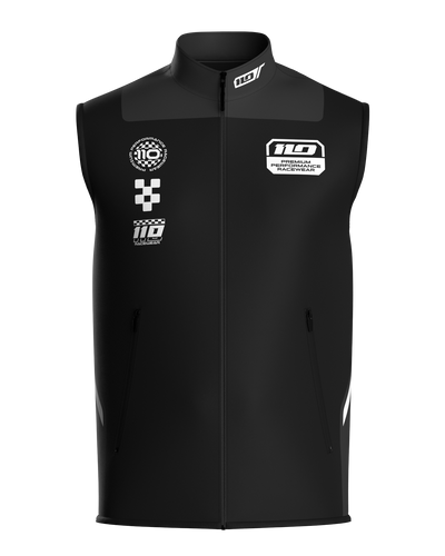 110 RACING // THERMO FLEX VEST – CARBON BLACK