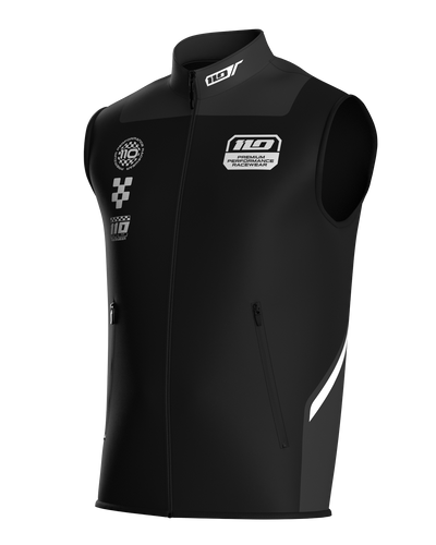 110 RACING // THERMO FLEX VEST – CARBON BLACK