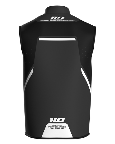 110 RACING // THERMO FLEX VEST – CARBON BLACK