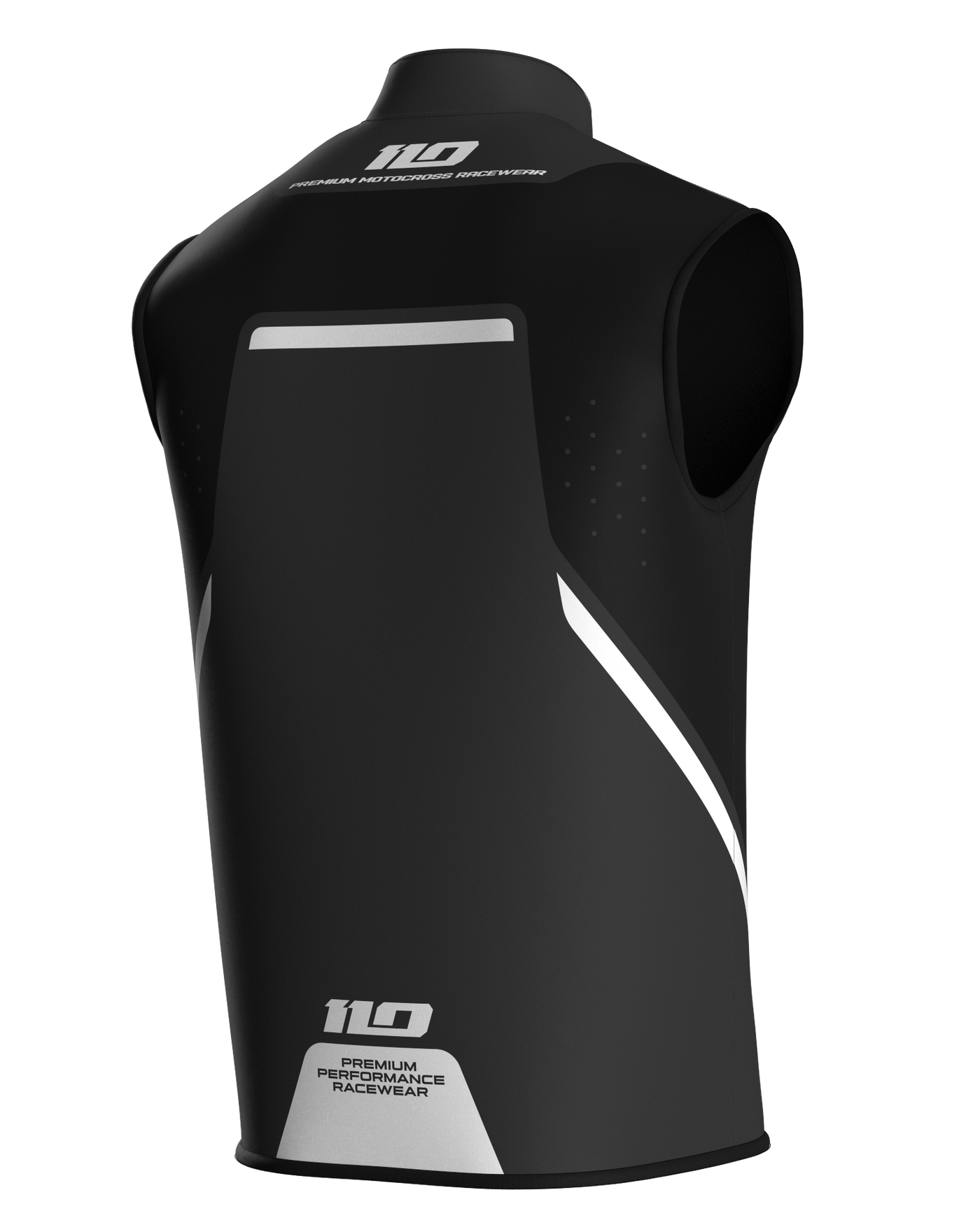 110 RACING // THERMO FLEX VEST – CARBON BLACK