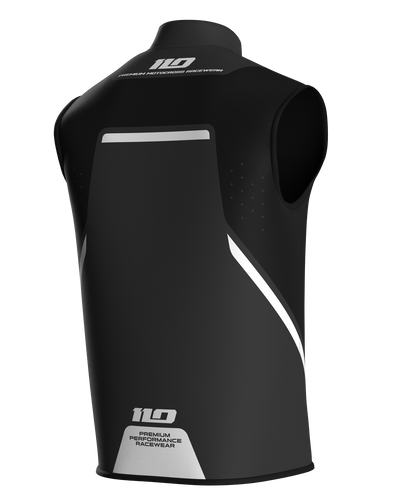 110 RACING // THERMO FLEX VEST – CARBON BLACK