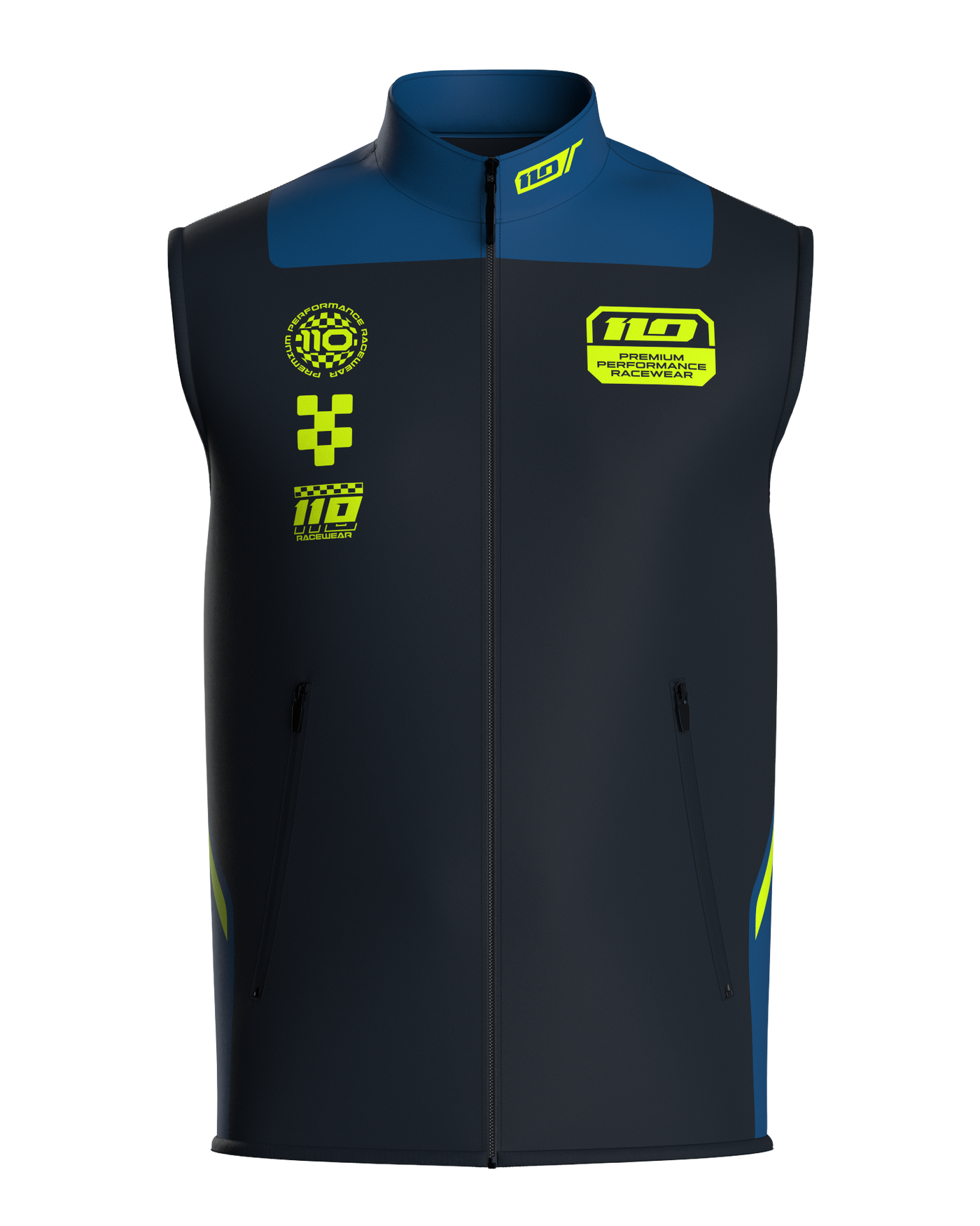 110 RACING // THERMO FLEX VEST – HYPER BLUE