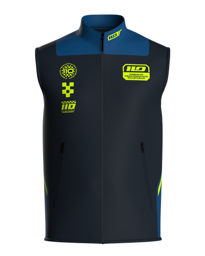 110 RACING // THERMO FLEX VEST – HYPER BLUE
