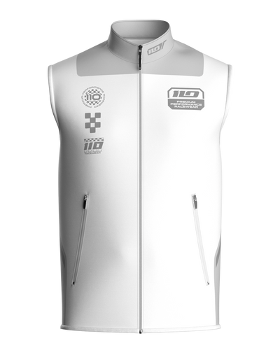 110 RACING // THERMO FLEX VEST – ALPINE WHITE