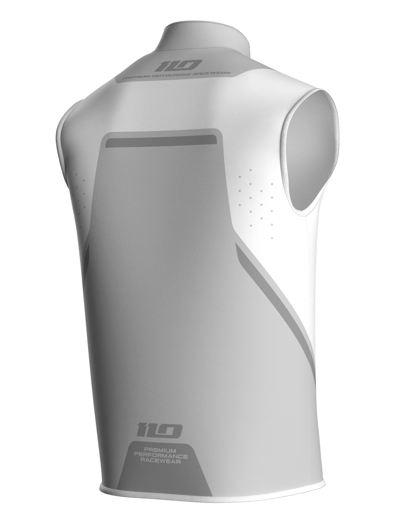 110 RACING // THERMO FLEX VEST – ALPINE WHITE