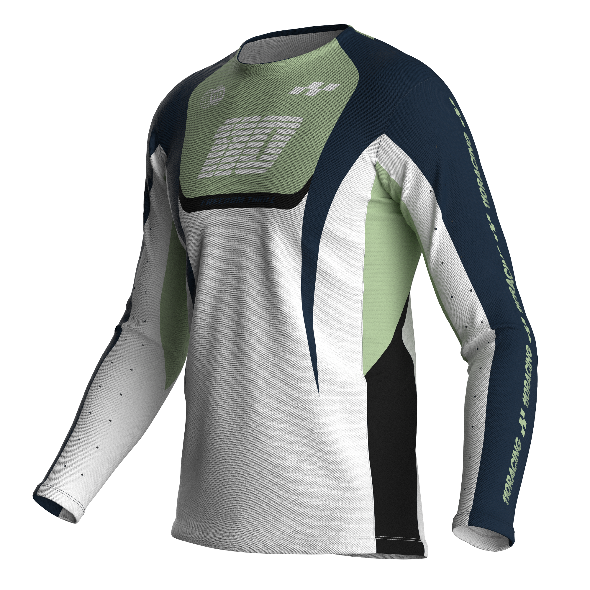 110 RACING // 2026 ASCEND JERSEY - ALPINE MIST – 110Racing