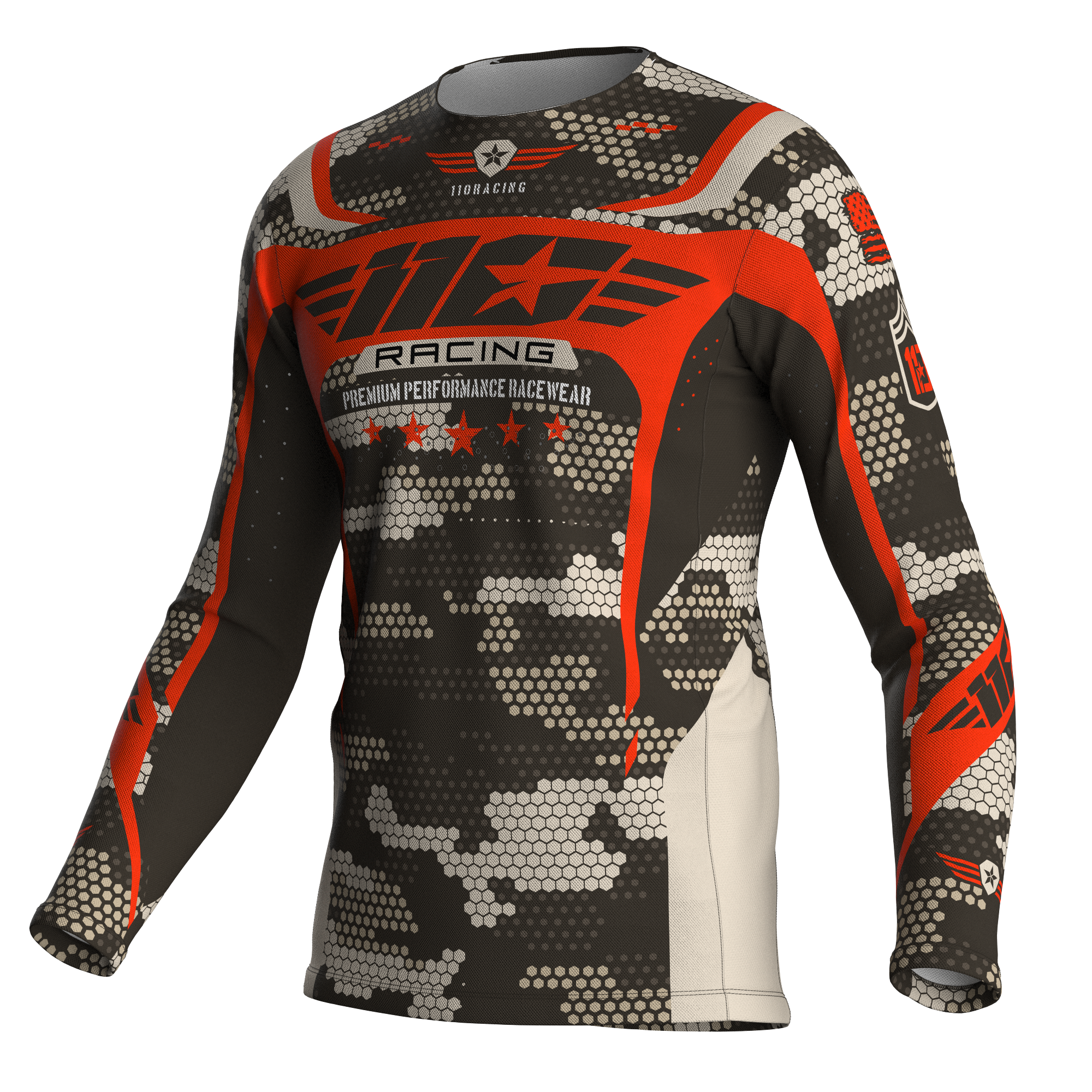 110 RACING x SX 2026 MILITARY PRO JERSEY - DESERT STRIKE – 110Racing