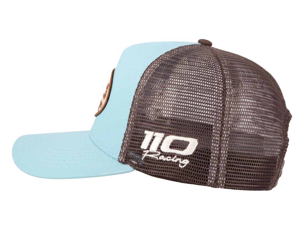 110 RACING // HERITAGE TRUCKER HAT - MIST