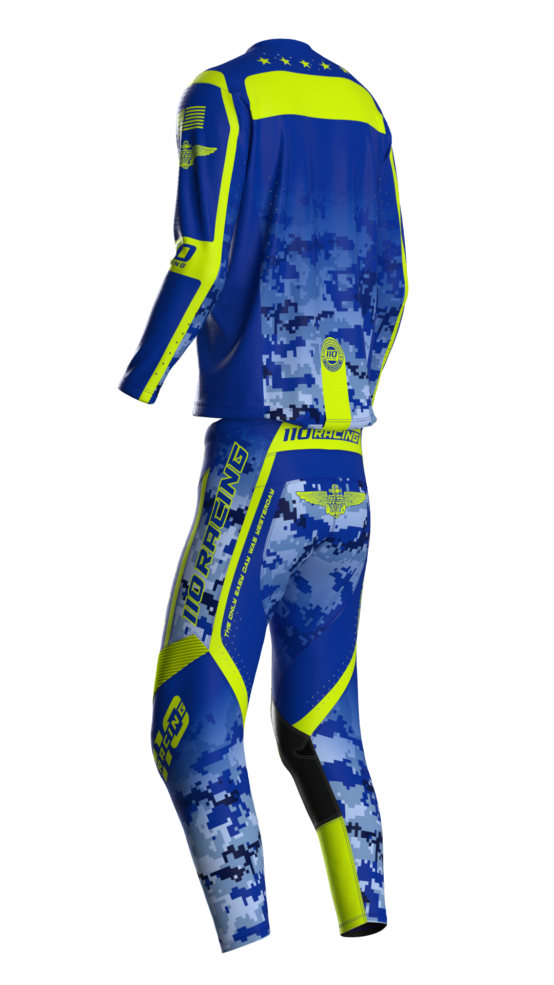 110 RACING // IN STOCK YOUTH MILITARY SX24 - NAVY