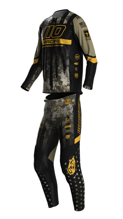 110 RACING // IN STOCK MILITARY SX24 PANT - ARMY