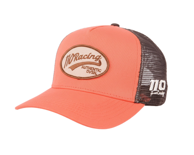 110 RACING // HERITAGE TRUCKER HAT - CORAL