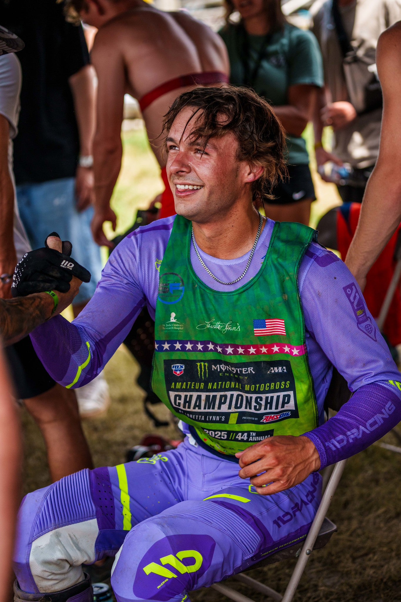 110 RACING // 2026 HYPERION YOUTH JERSEY - LILAC SURGE