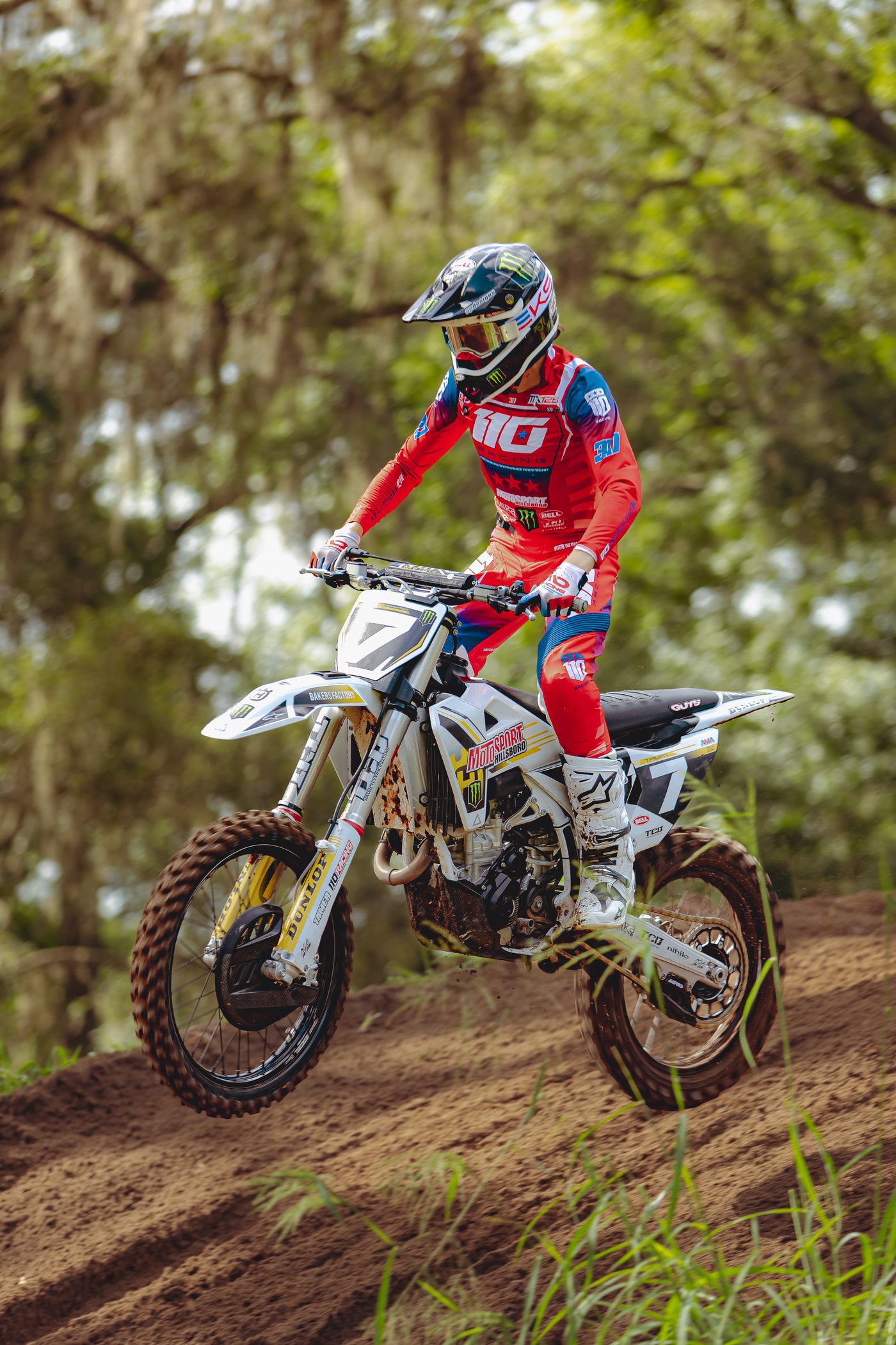 110 RACING // PR26 REDBUD FREEDOM YOUTH PANT - RED