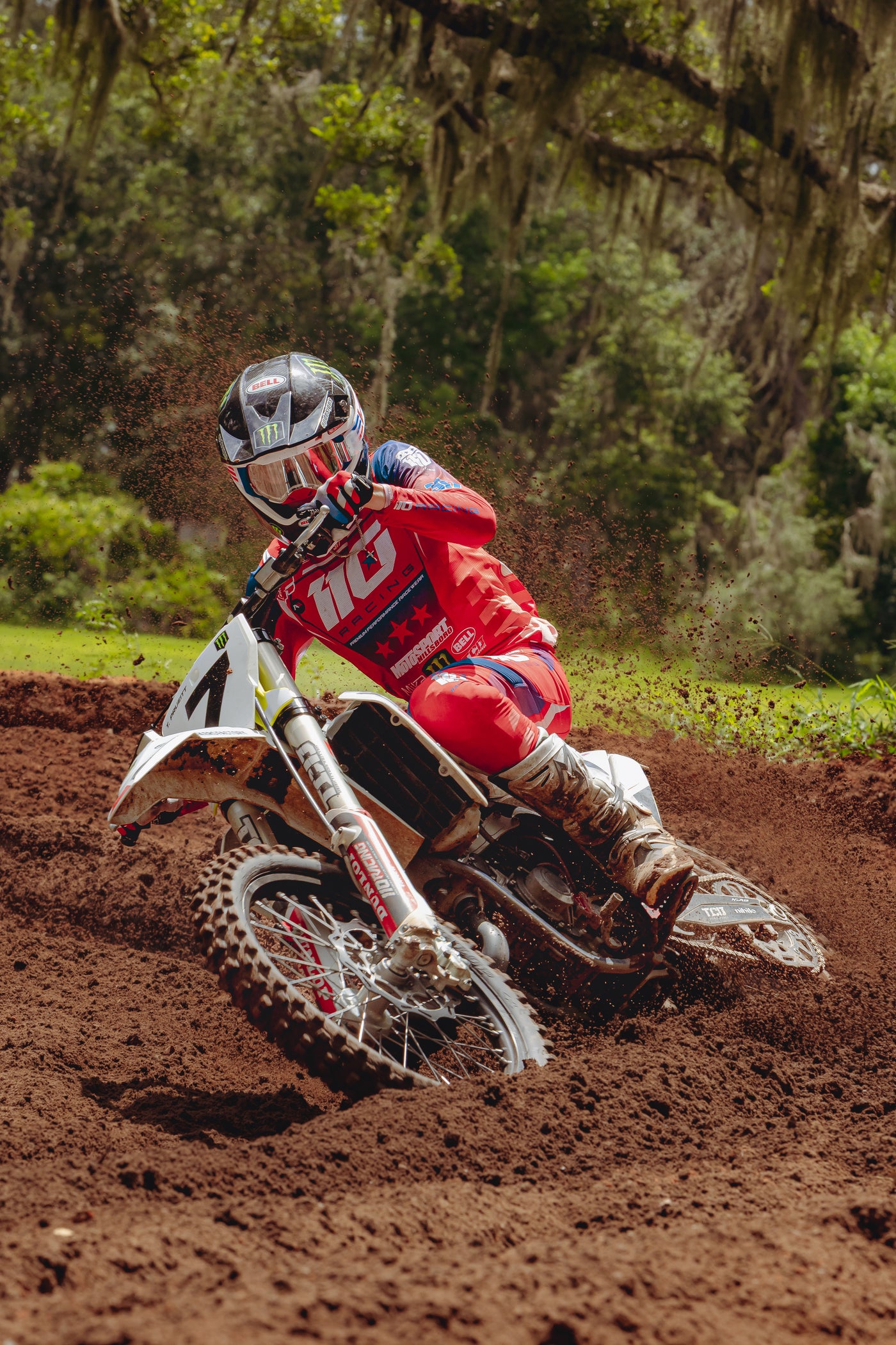 110 RACING // PR26 REDBUD FREEDOM YOUTH PANT - RED