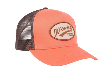 110 RACING // HERITAGE TRUCKER HAT - CORAL