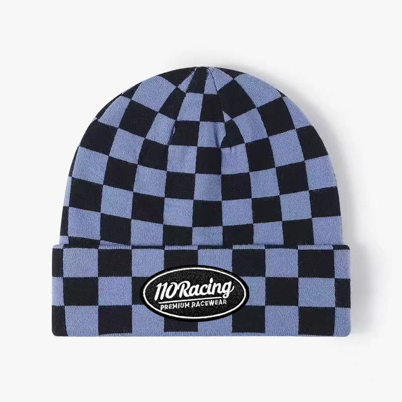 110 RACING // MOTOGRID™ BEANIE - STEEL BLUE