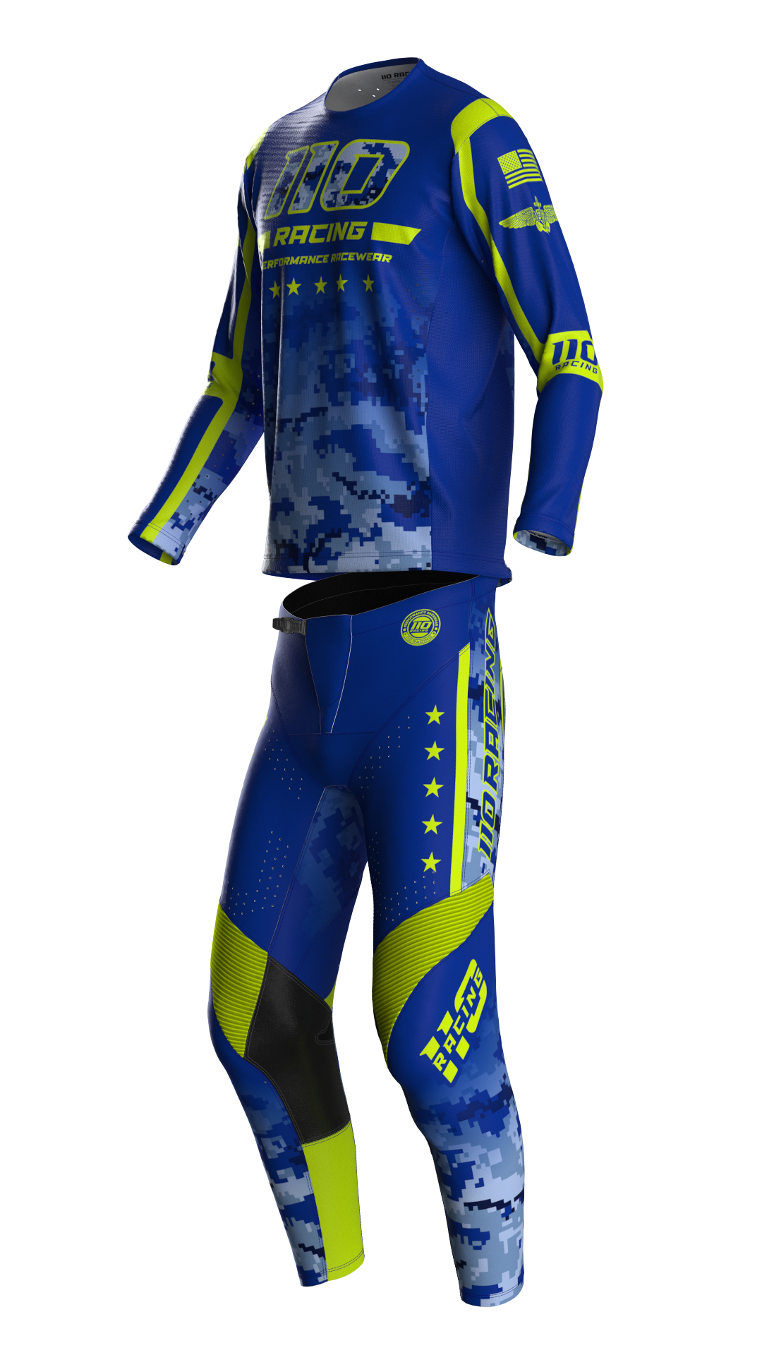 110 RACING // IN STOCK YOUTH MILITARY SX24 - NAVY