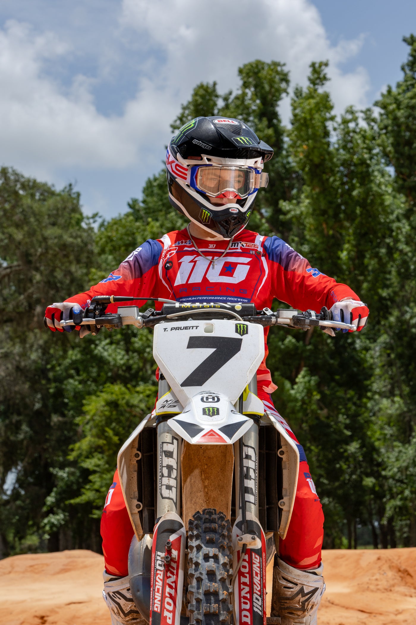 110 RACING // PR26 REDBUD FREEDOM YOUTH JERSEY - RED