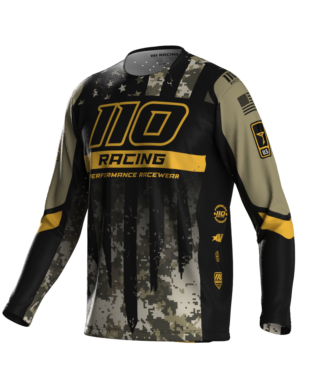 110 RACING // CUSTOM YOUTH MILITARY SX24 - ARMY