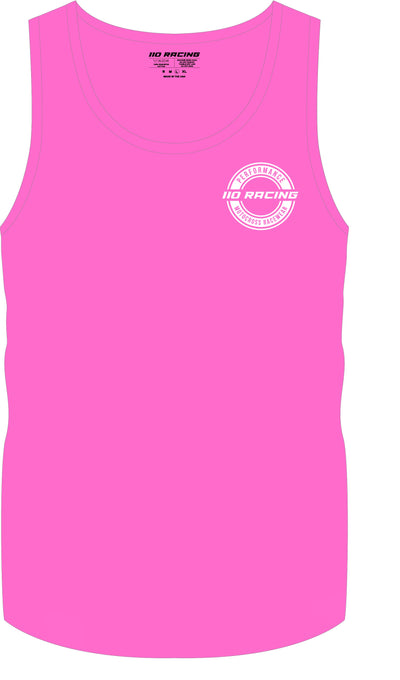 110 RACING // LUXURY TANK ADULT UNISEX - PINK