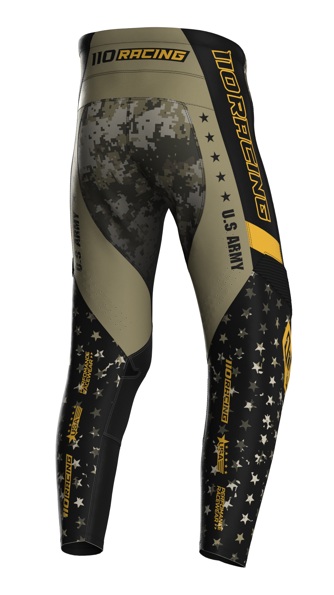 110 RACING // CUSTOM YOUTH MILITARY SX24 PANT - ARMY