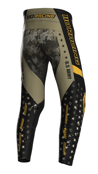 110 RACING // CUSTOM YOUTH MILITARY SX24 PANT - ARMY